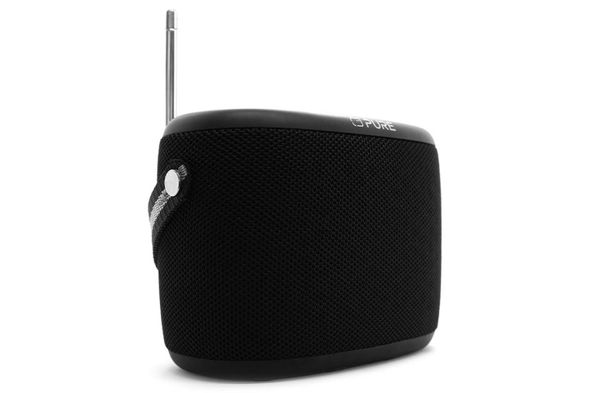 Pure Woodland Portable Bluetooth Speaker with Radio | Black-3