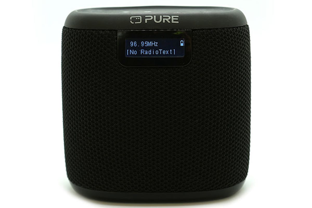 Pure Woodland Mini Bluetooth Speaker with Radio | Black