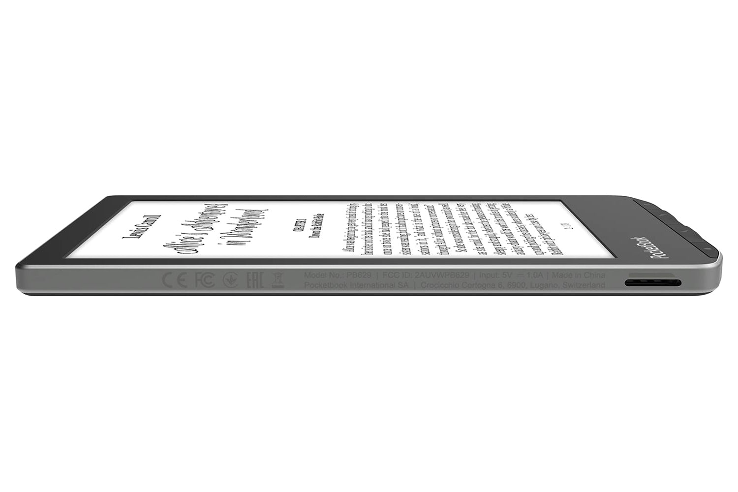 PocketBook Verse 6" E-Reader | 8GB | Mist Grey-7