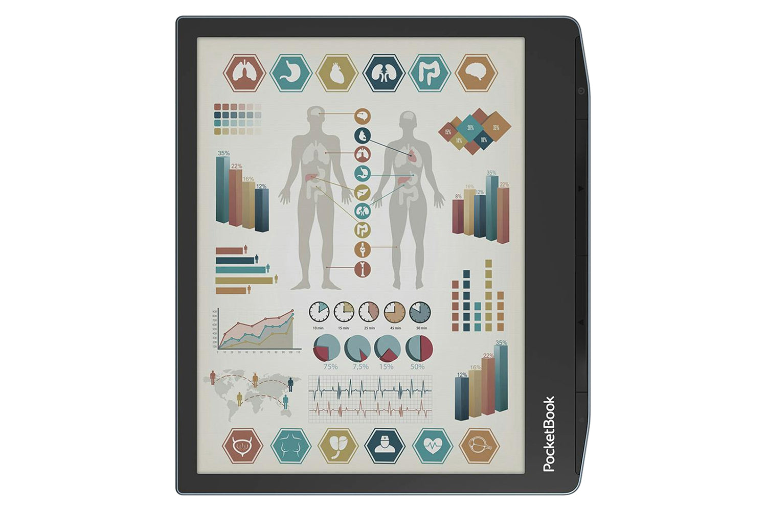 PocketBook Era Colour 7" E-Reader | 32GB | Stormy Sea-6