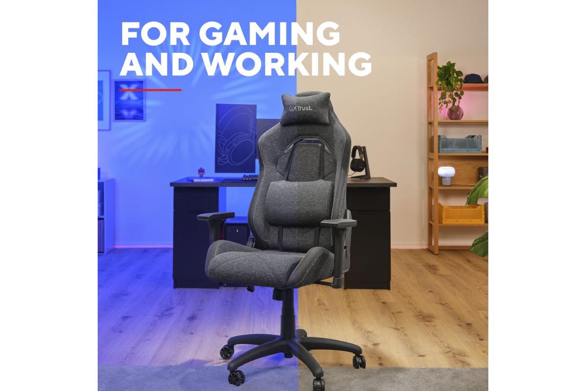 Trust GXT723 Ruya Fabric Chair | Gaming Chair | Fabric-10