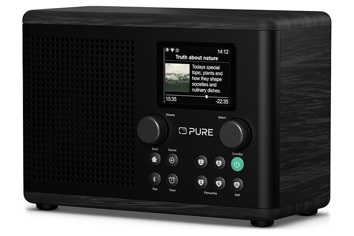 Pure Classic H4i Internet Radio | Black/Ash-3
