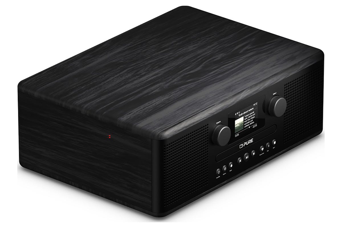 Pure Classic C-D6i Internet Radio | Black/Ash-5