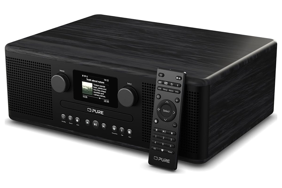 Pure Classic C-D6i Internet Radio | Black/Ash-6