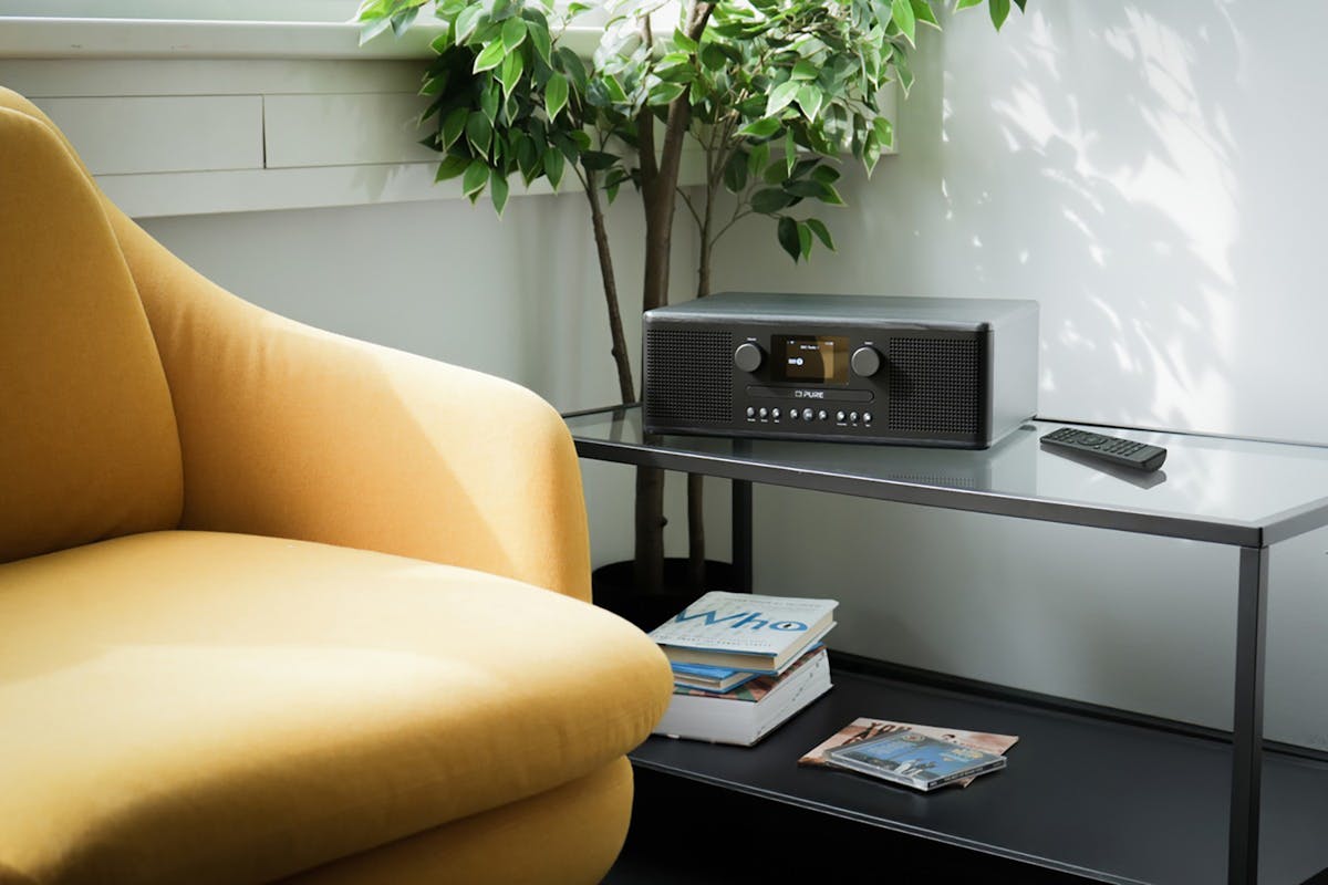 Pure Classic C-D6i Internet Radio | Black/Ash-7