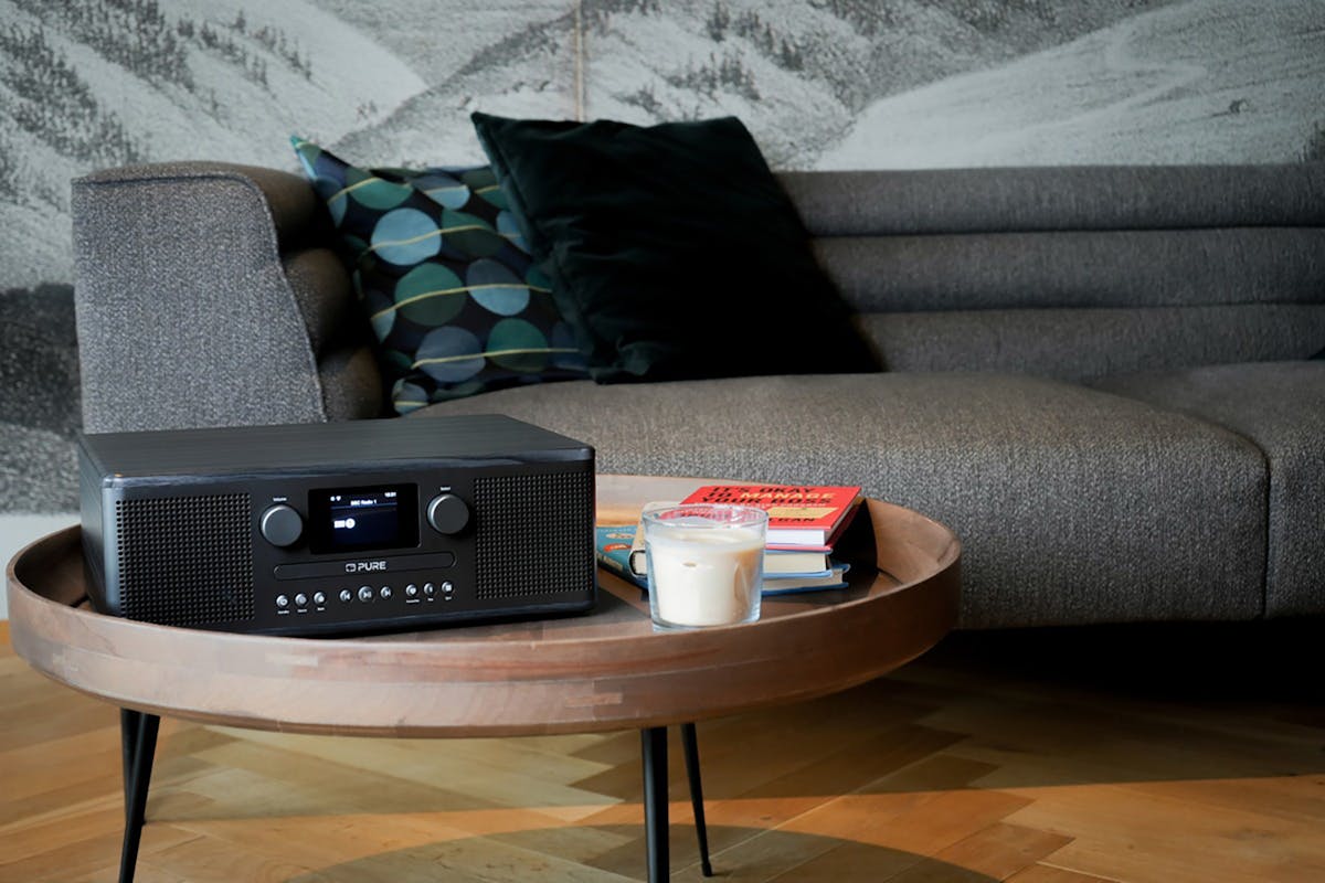 Pure Classic C-D6i Internet Radio | Black/Ash-2