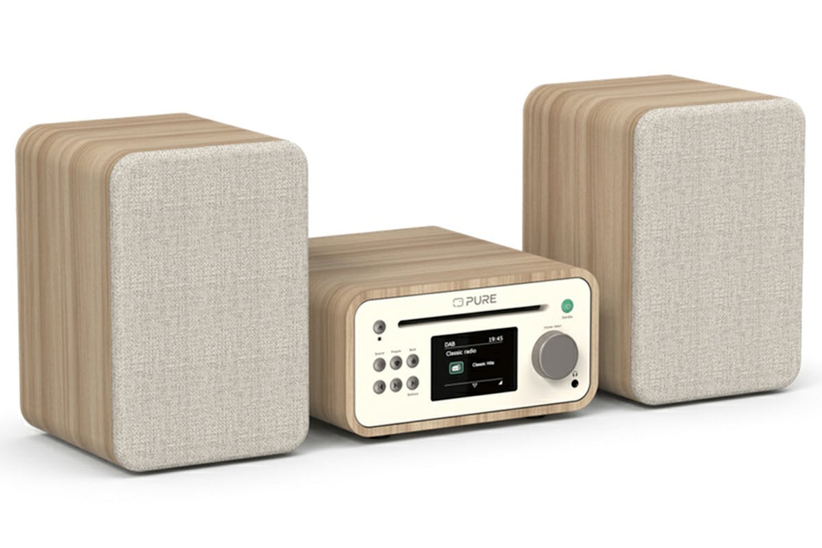 Pure-Audio Classic Stereo Mini Micro Hi-Fi System| CD Player | FM Radio | 254591-2