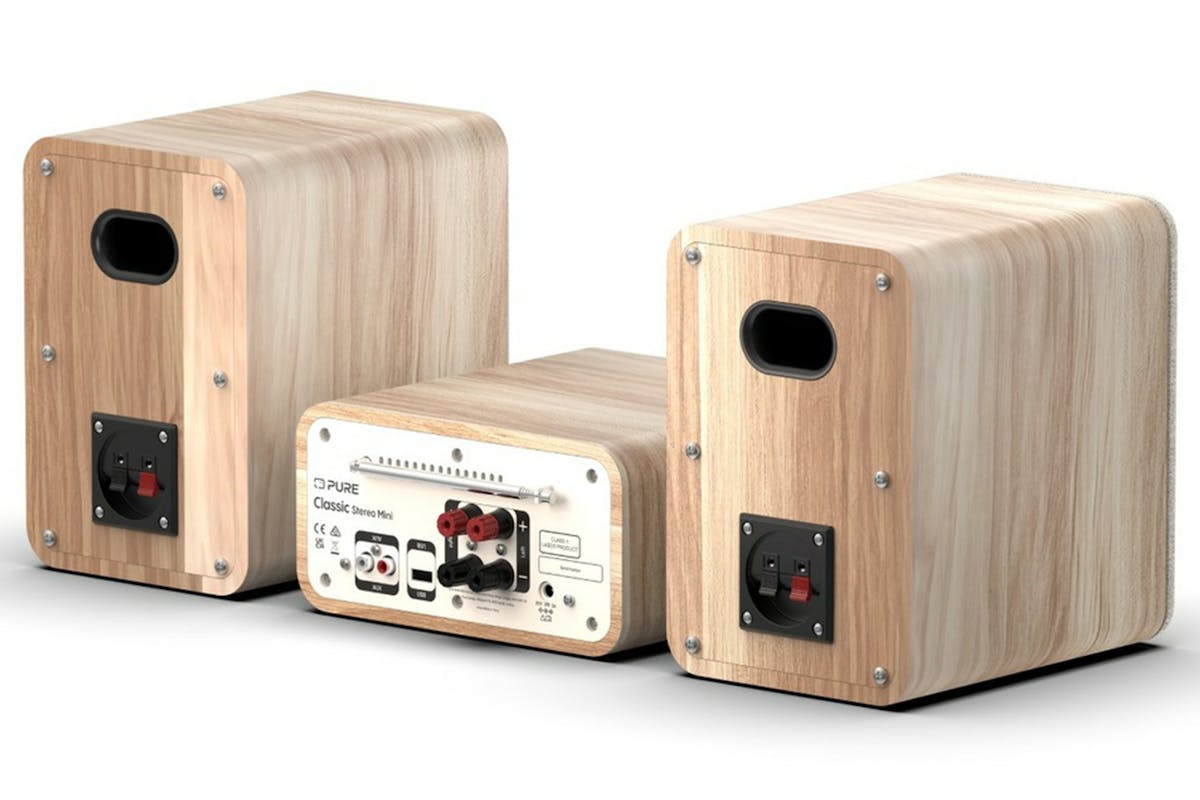 Pure-Audio Classic Stereo Mini Micro Hi-Fi System| CD Player | FM Radio | 254591-4