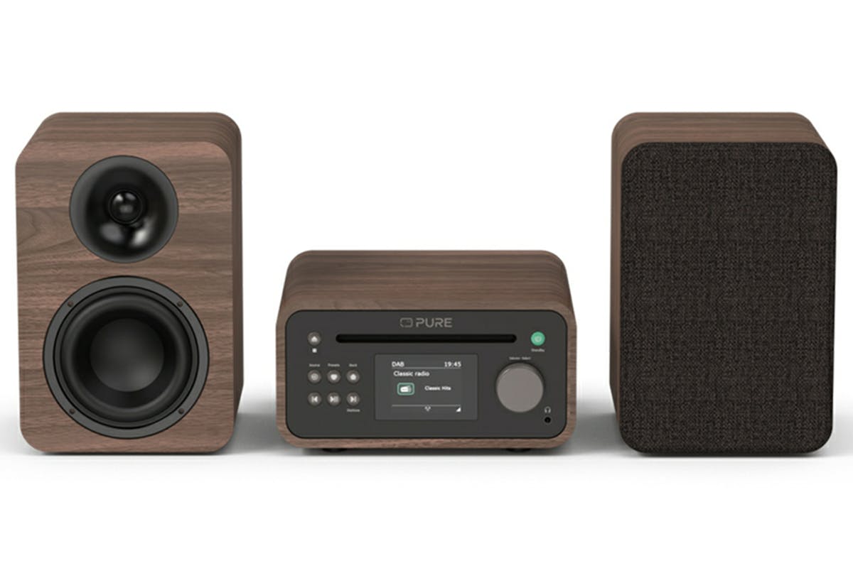 Pure-Audio Classic Stereo Mini Micro Hi-Fi System| CD Player | FM Radio | 254592