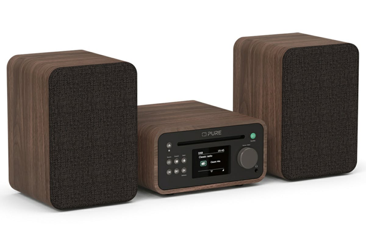 Pure-Audio Classic Stereo Mini Micro Hi-Fi System| CD Player | FM Radio | 254592-2