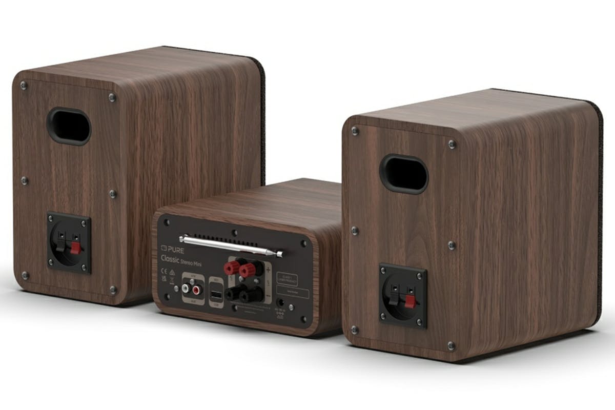Pure-Audio Classic Stereo Mini Micro Hi-Fi System| CD Player | FM Radio | 254592-4