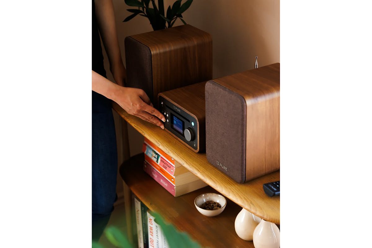 Pure-Audio Classic Stereo Mini Micro Hi-Fi System| CD Player | FM Radio | 254592-5