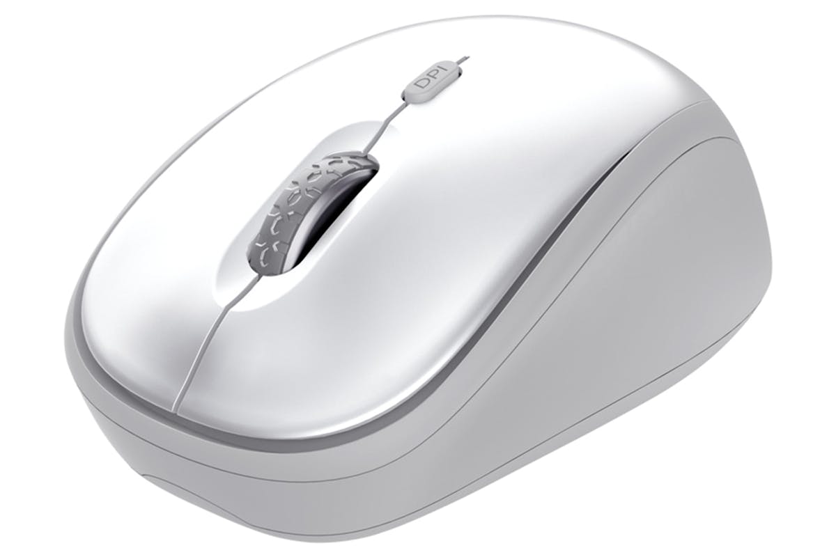 Trust Ody II Silent Wireless Keyboard & Mouse Set | White-5