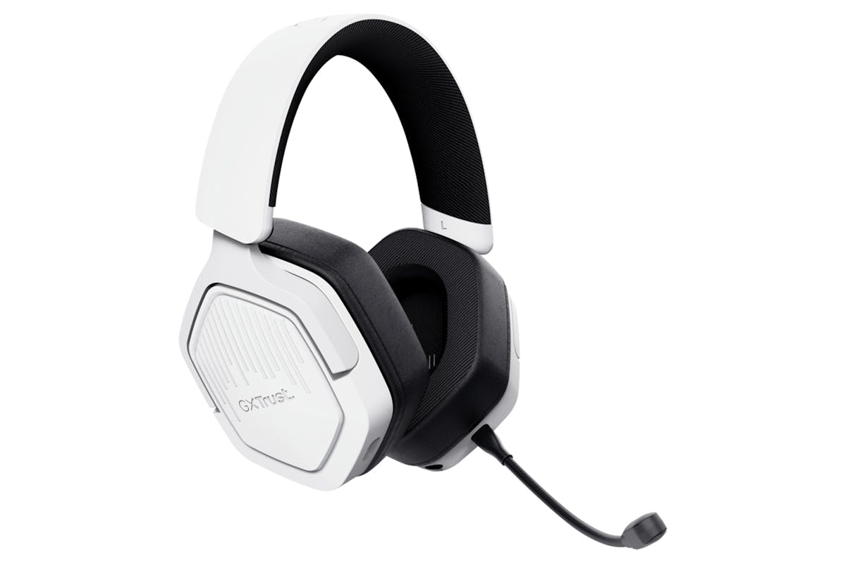 Trust GXT 493 Carus Wireless Multiplatform Headset | White-5