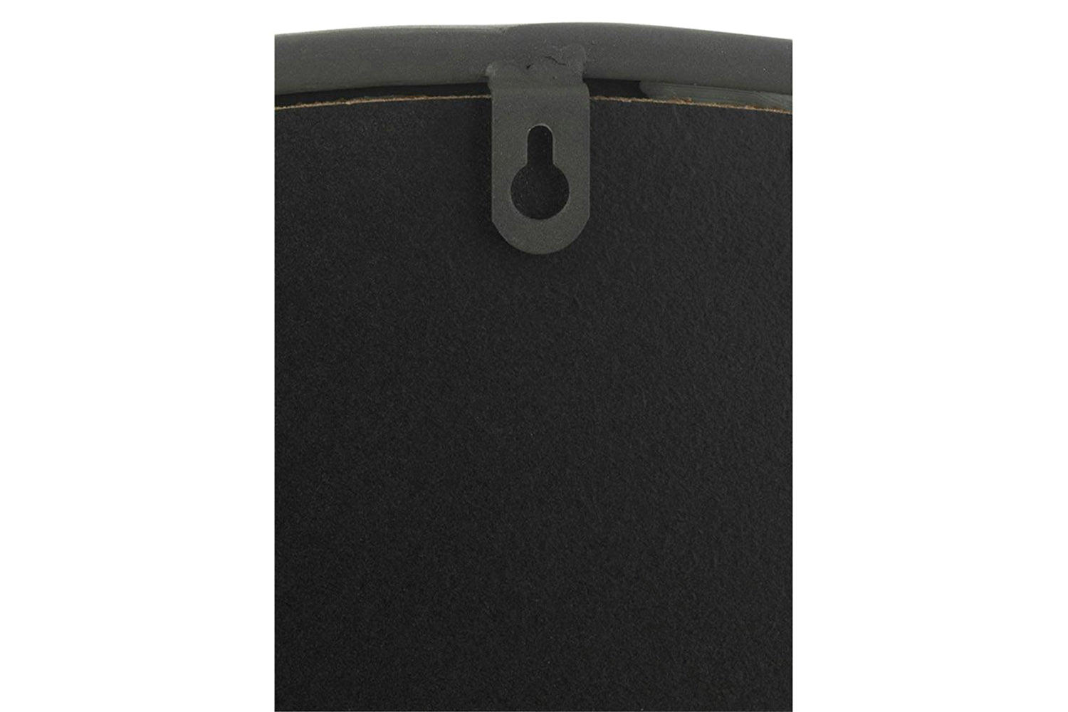 Round Mirror | Matt Black | Large-3