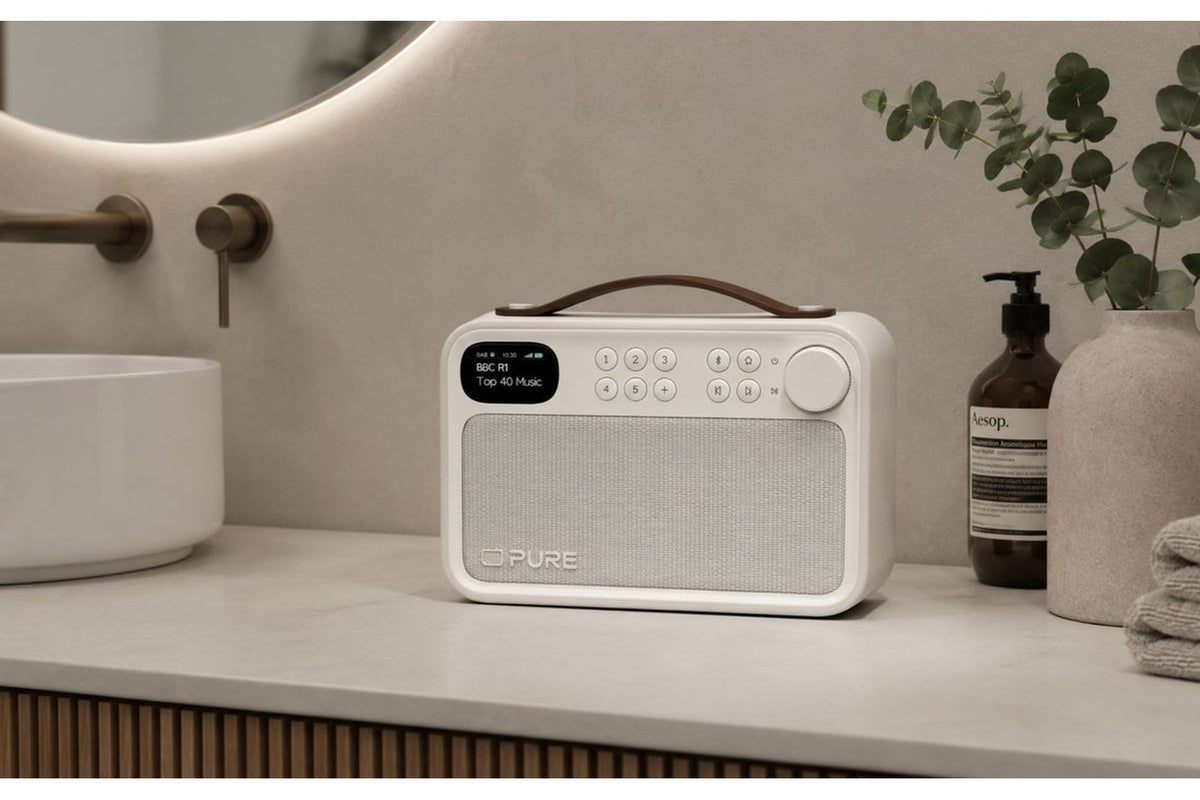 Pure Bloom Portable DAB+ and FM Radio | 255785 | Sand-6
