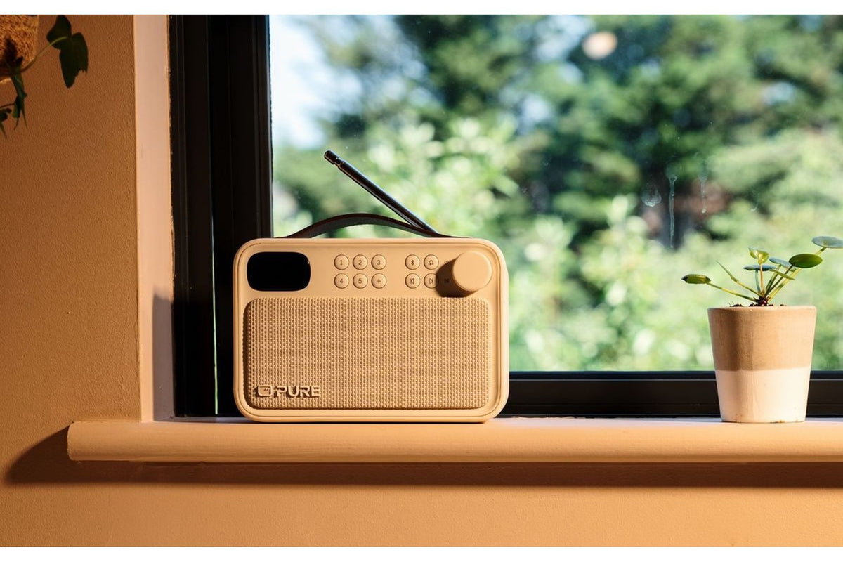 Pure Bloom Portable DAB+ and FM Radio | 255785 | Sand-7