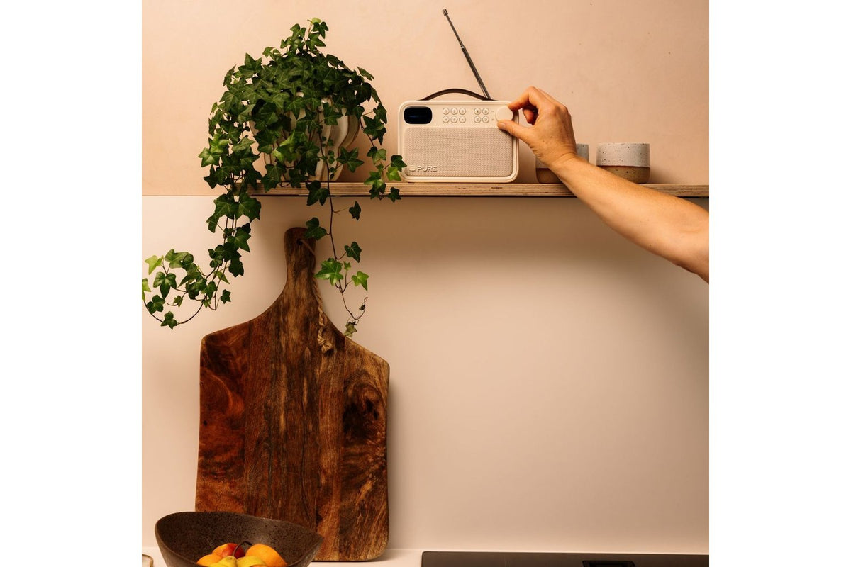 Pure Bloom Portable DAB+ and FM Radio | 255785 | Sand-8