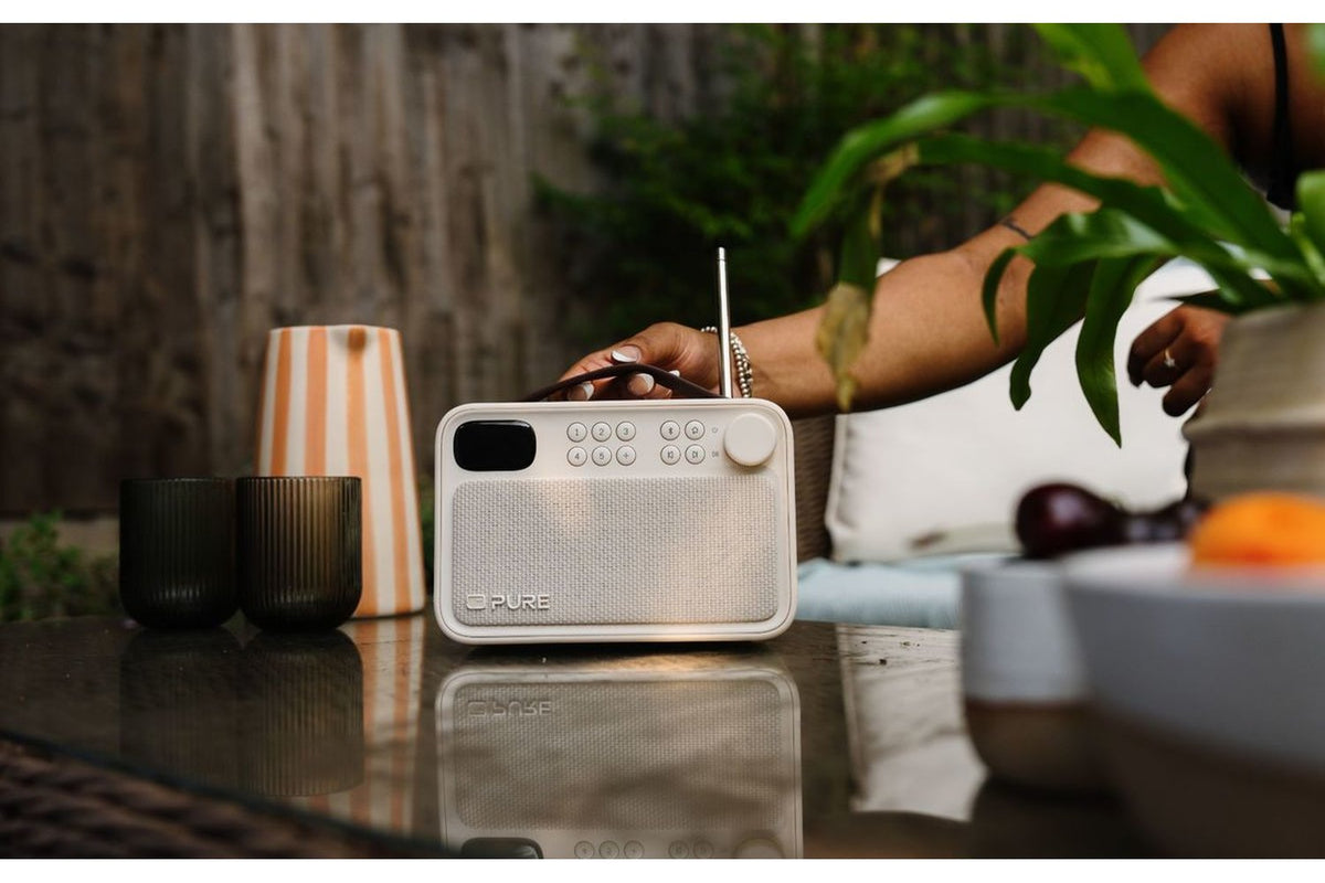 Pure Bloom Portable DAB+ and FM Radio | 255785 | Sand-9