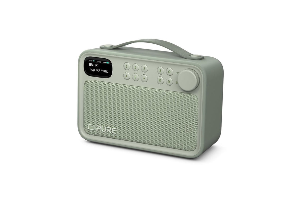 Pure Bloom Portable DAB+ and FM Radio | 255786 | Sage