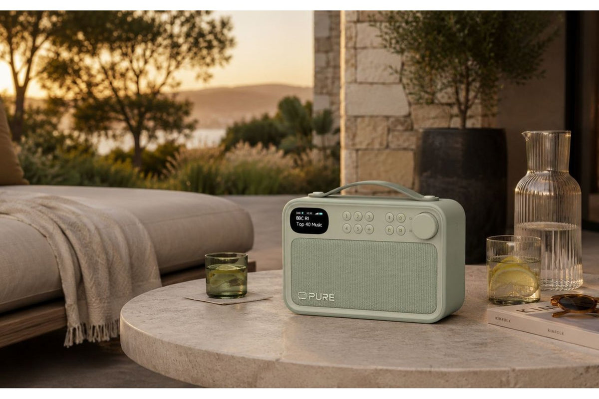 Pure Bloom Portable DAB+ and FM Radio | 255786 | Sage-8