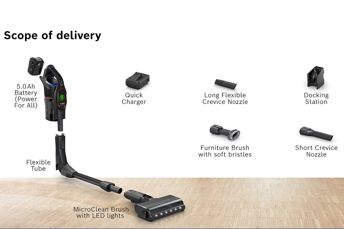Bosch Unlimited 10 ProPower Cordless Vacuum Cleaner | BCS1051GB | Black-10