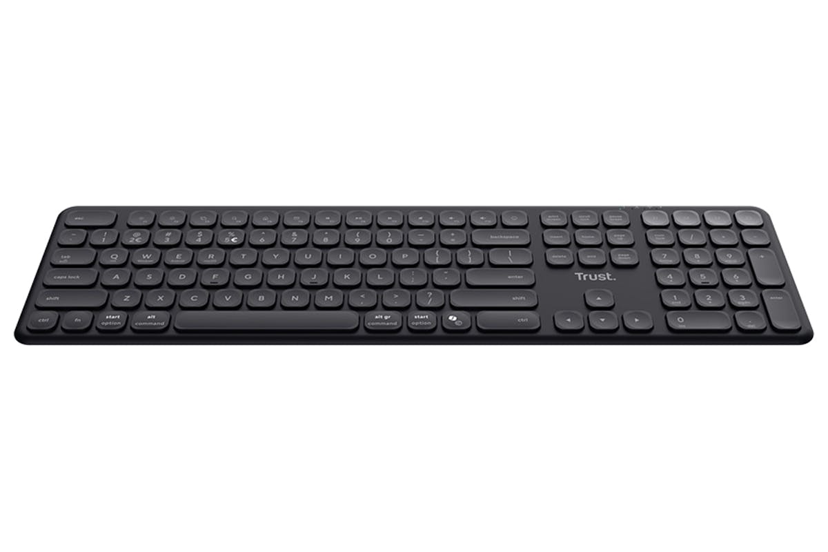 Trust Vaiya Multi-device Wireless Keyboard | Black-4