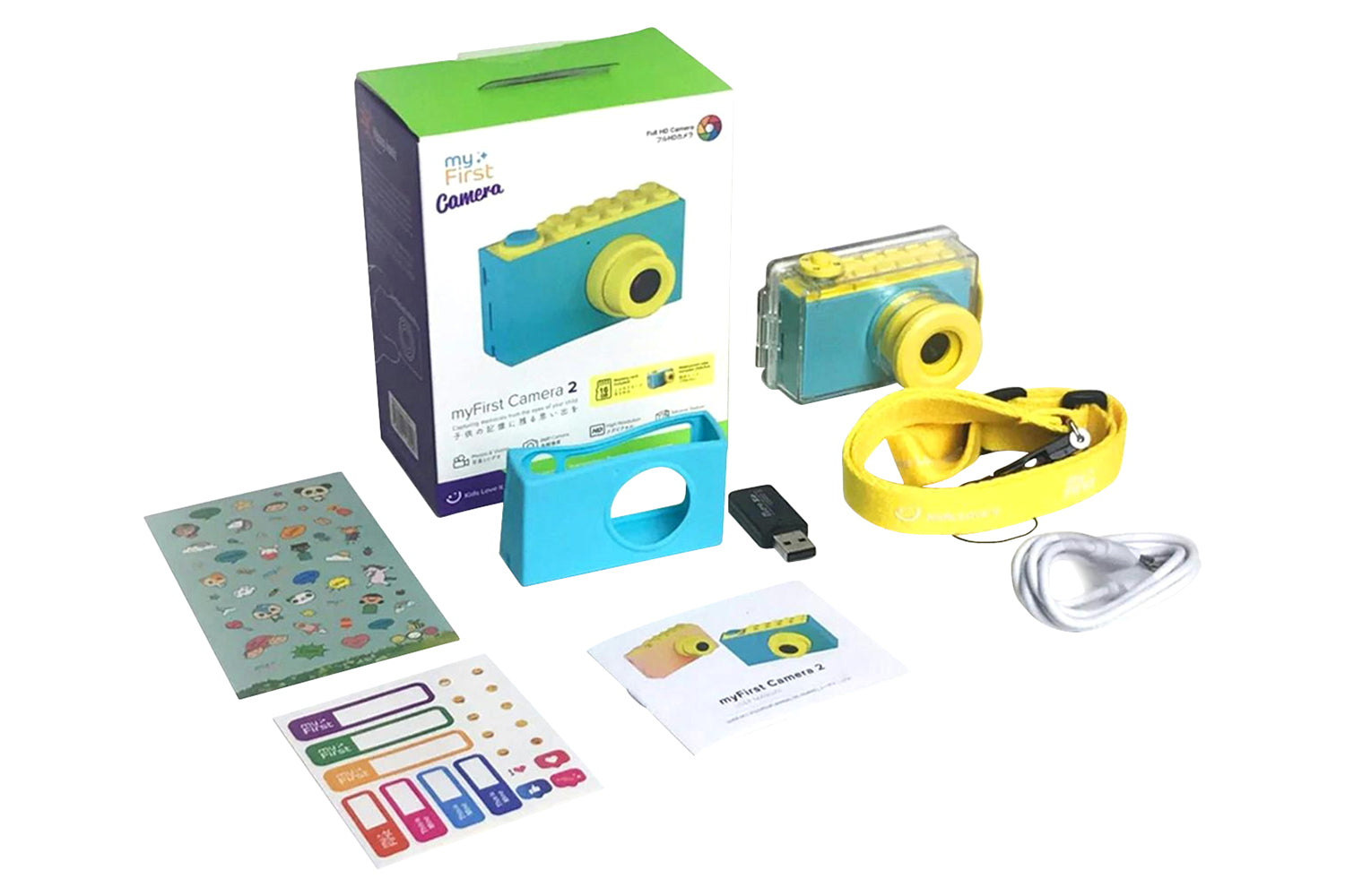 MyFirst Camera 2 Kids Underwater Camera with Shockproof Waterproof Case | Blue-10