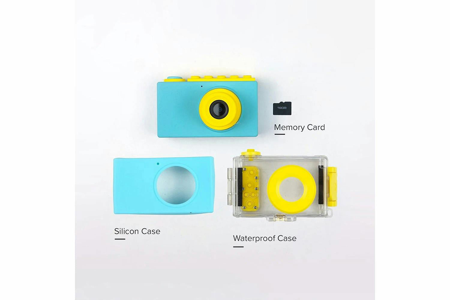 MyFirst Camera 2 Kids Underwater Camera with Shockproof Waterproof Case | Blue-11