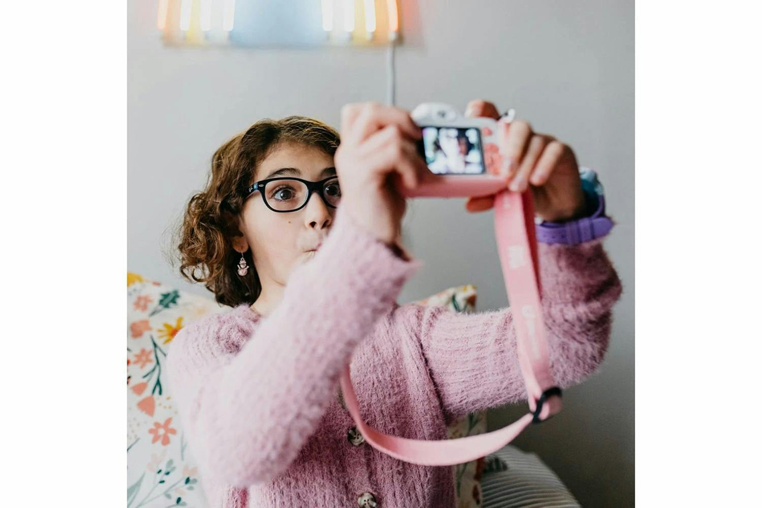 MyFirst Camera 3 Kids Digital Camera with Rubber Protective Case & Lanyard | Pink-11