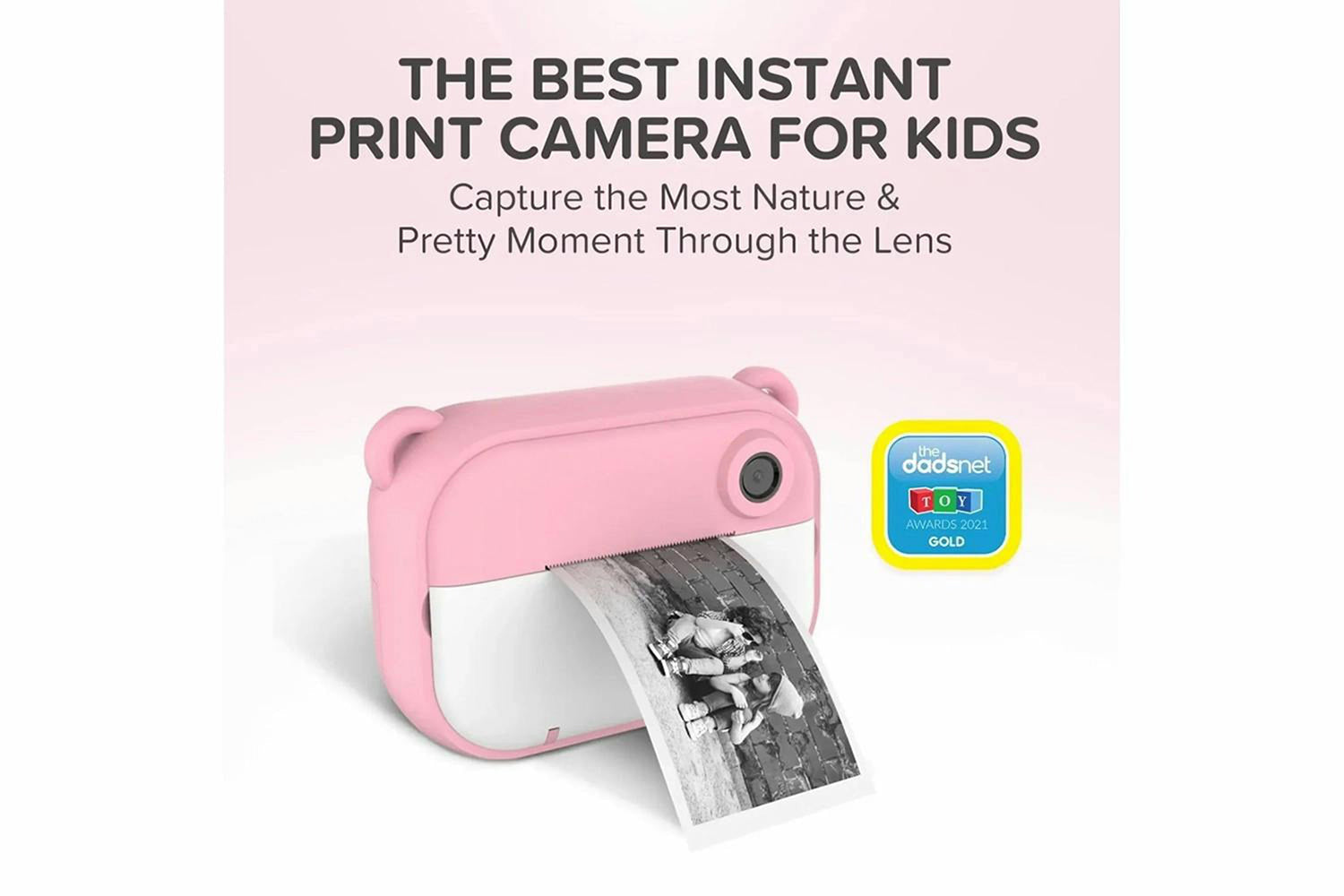 MyFirst Camera Insta 2 Instant Print Camera & Thermal Printer with Paper Refills | Pink-3