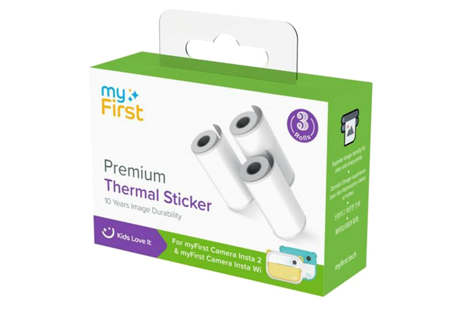 MyFirst Camera Insta 2/Insta Wi Thermal Sticker | White-2