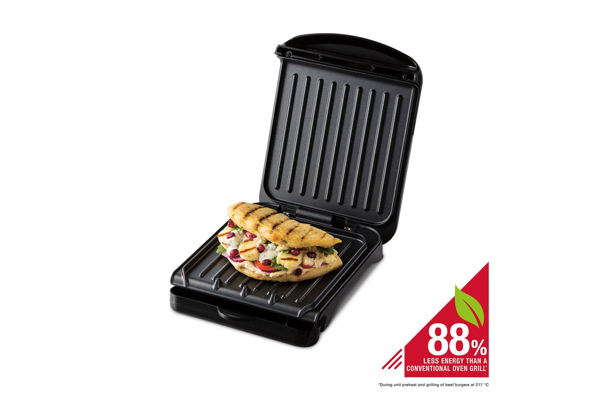George Foreman Small Fit Grill | 25800 | Black