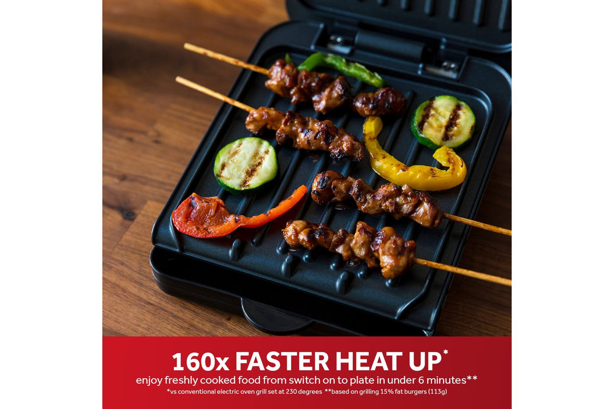 George Foreman Small Fit Grill | 25800 | Black-6