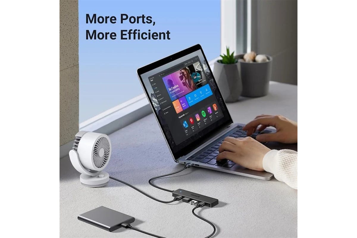 UGREEN 4-Port USB 3.2 Type-A Docking Hub-2