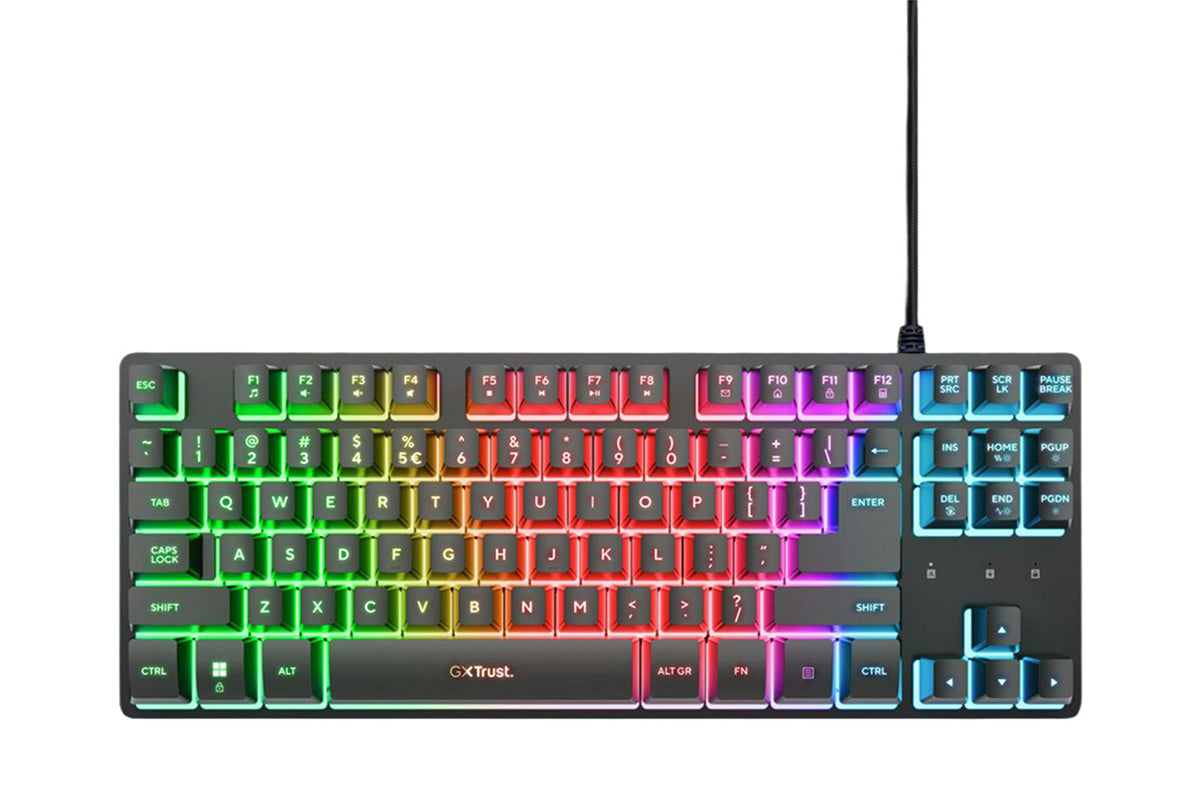 Trust GXT 833 Thado TKL Wired Gaming Keyboard | Black