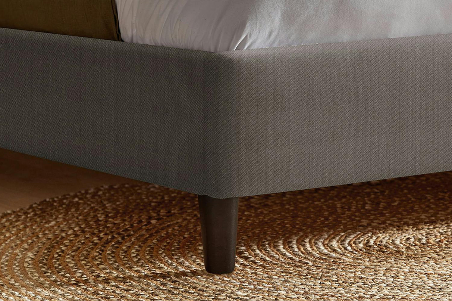 Silentnight | Evana Bed Frame with Black Leg | King | 5ft | Charcoal-6