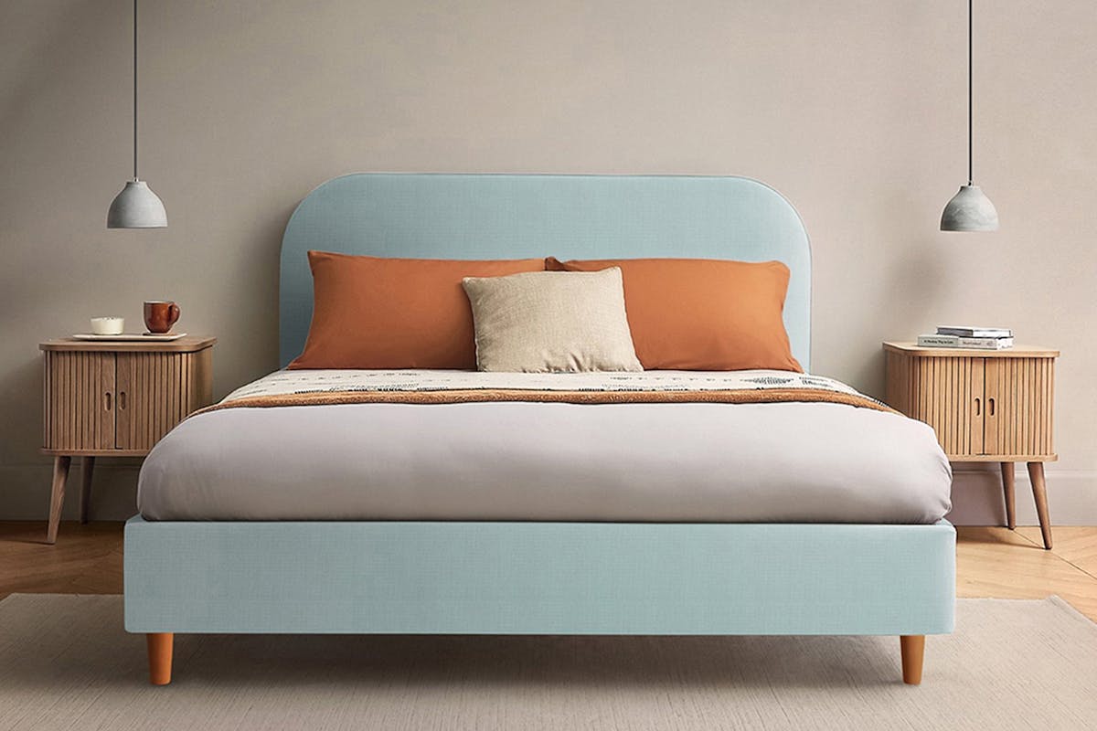 Silentnight | Fara Bed Frame with Beech Leg | Double | 4ft6 | Colour Options-9