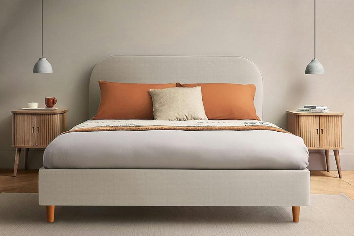 Silentnight | Fara Bed Frame with Beech Leg | King | 5ft | Colour Options-1