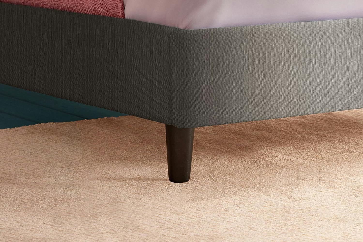 Silentnight | Octavia Bed Frame with Black Leg | Double | 4ft6 | Colour Options-5