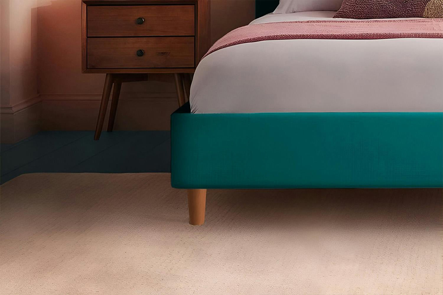 Silentnight | Octavia Bed Frame with Beech Leg | King | 5ft | Colour Options-4