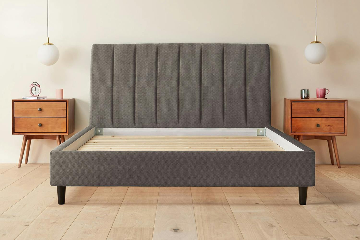 Silentnight | Octavia Bed Frame with Black Leg | Super King | 6ft | Colour Options-2