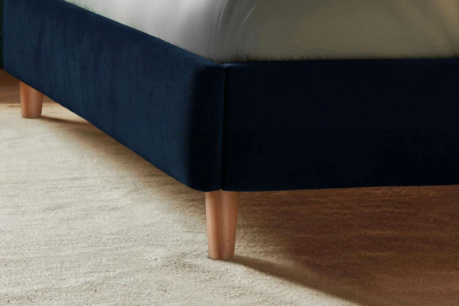 Silentnight | Oriana Bed Frame with Beech Leg | King | 5ft | Colour Options-7