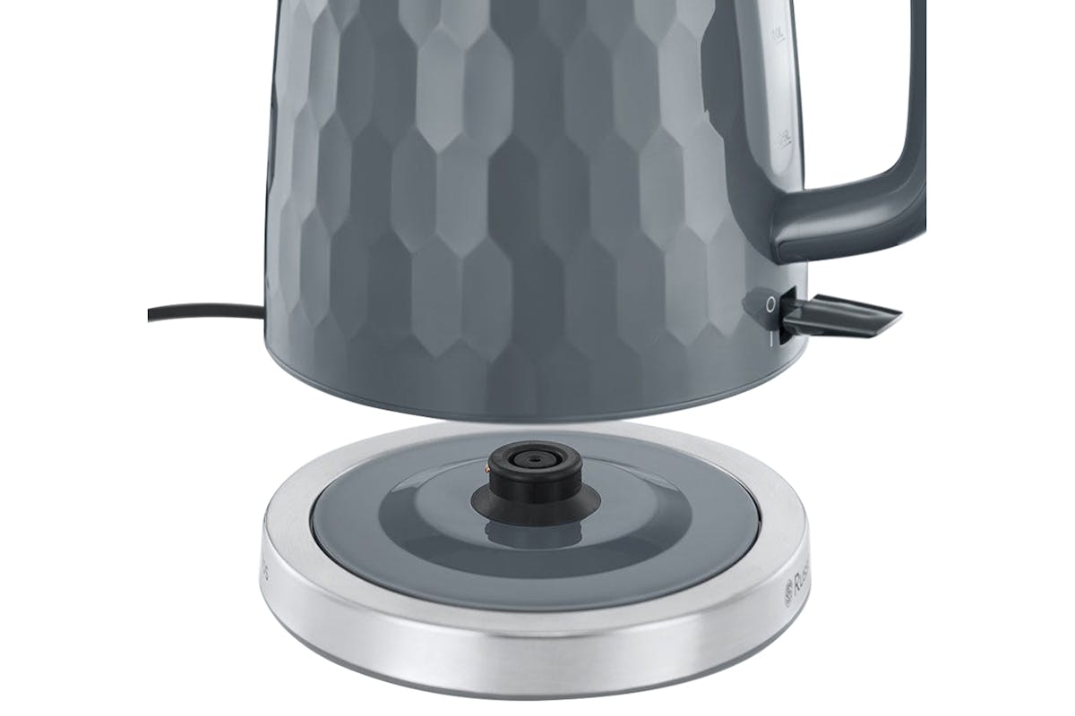 Russell Hobbs 1.7L Honeycomb Kettle | 26053 | Grey-6