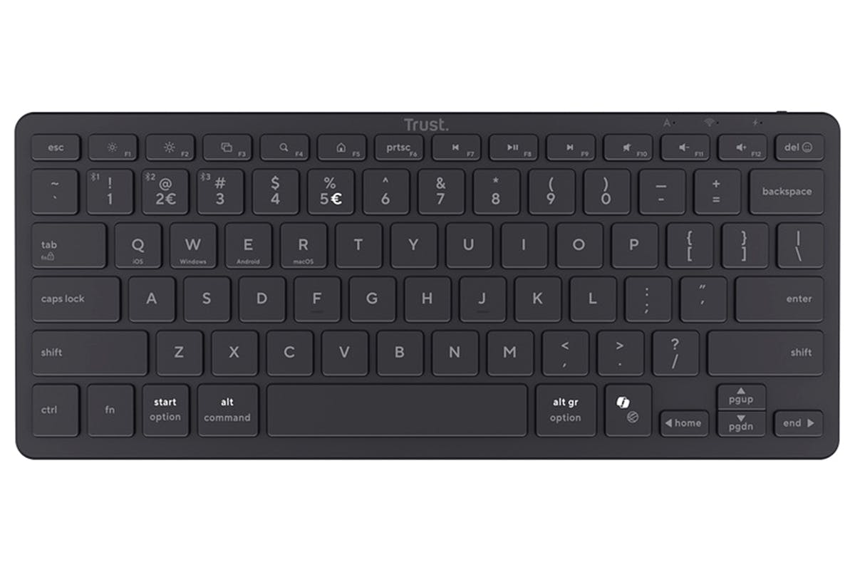Trust Nado II Multi-device Bluetooth Keyboard | Black