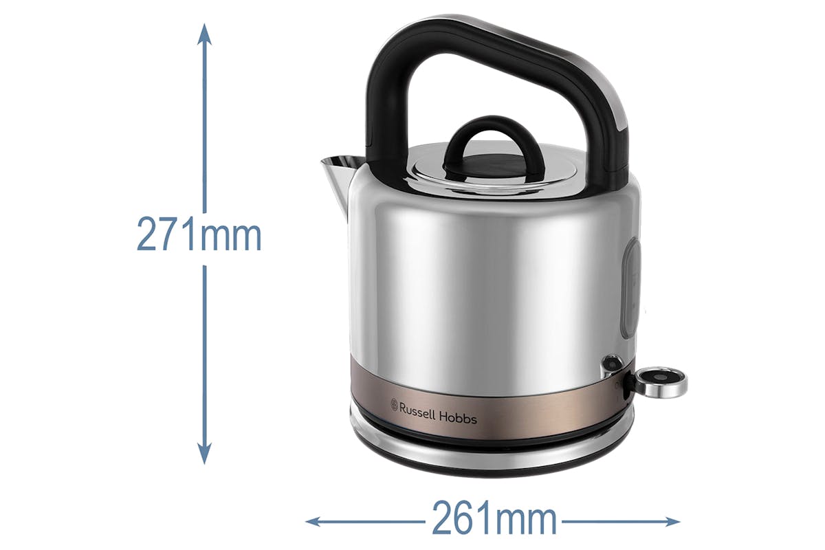 Russell Hobbs 1.5L Distinctions Kettle | 26422 | Titanium-11