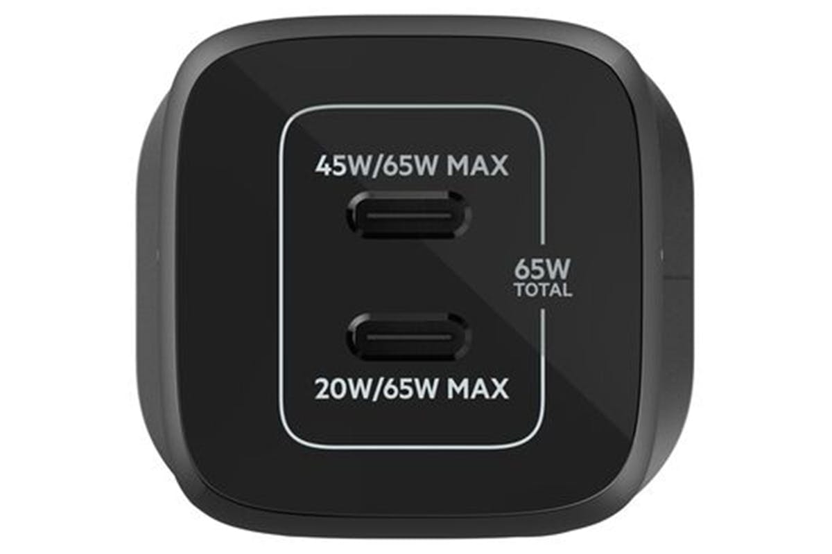 Belkin 65W Dual USB-C Wall Charger for Nintendo Switch 2-4