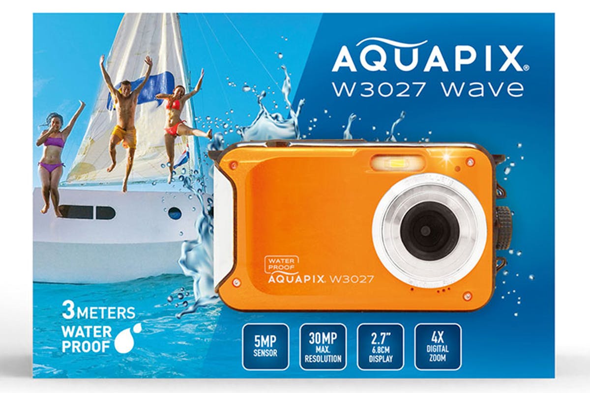 Easypix Aquapix W3027 Wave Camera | Sunset Orange-4
