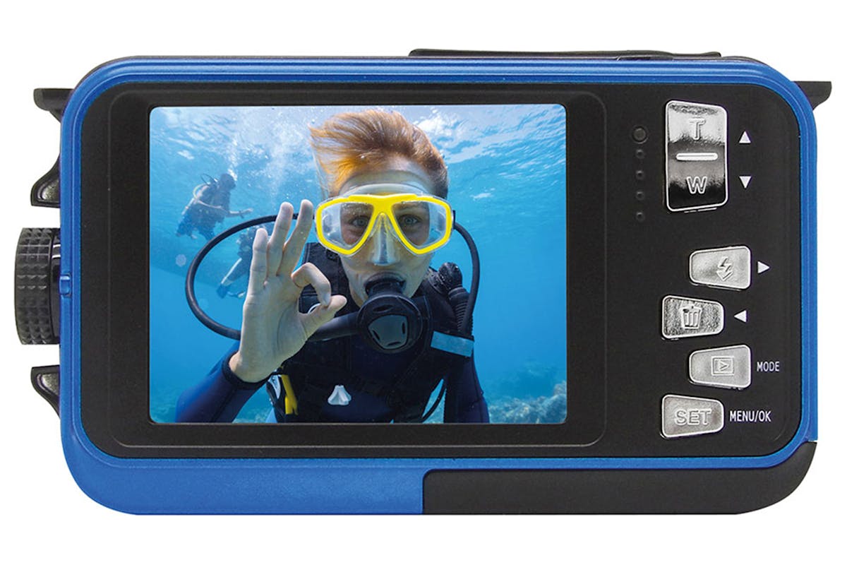 Easypix Aquapix W3027 Wave Camera | Marine Blue-4
