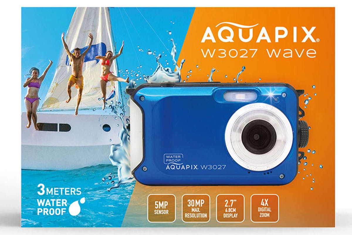 Easypix Aquapix W3027 Wave Camera | Marine Blue-7